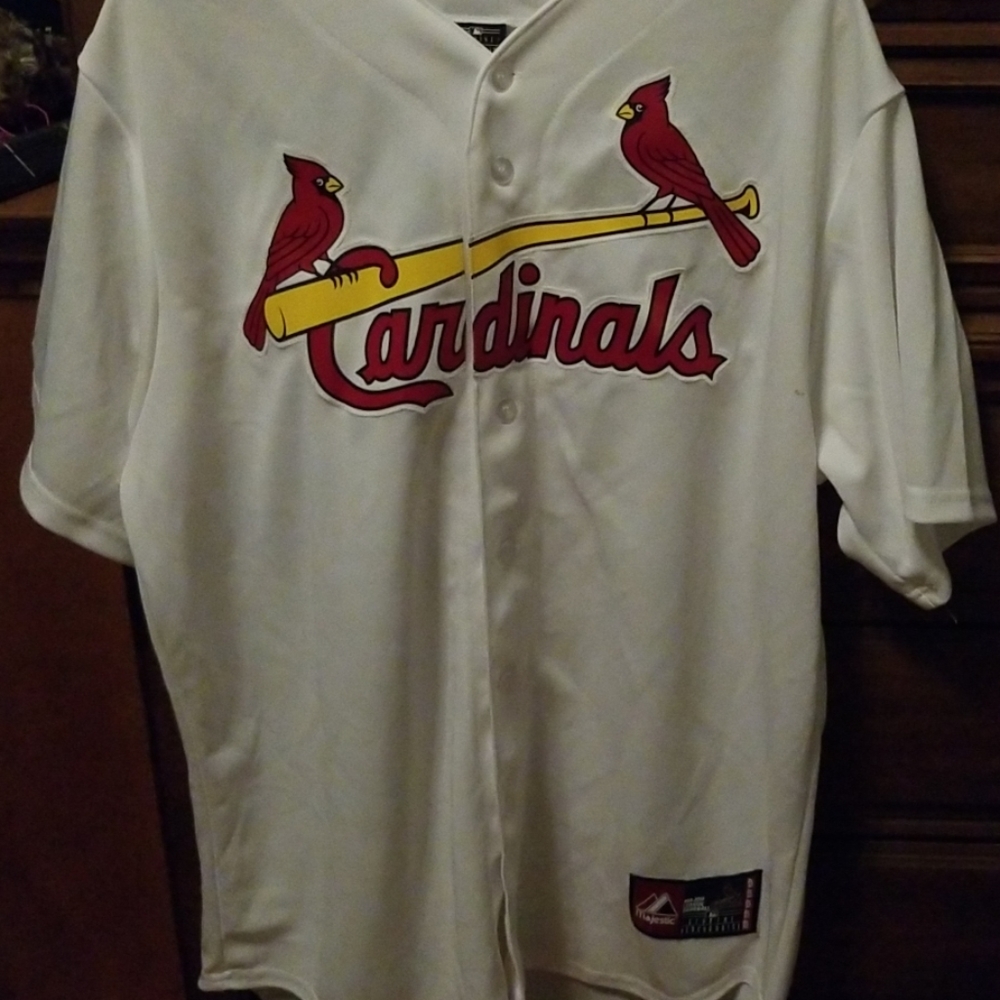 St. Louis Cardinal's #12 Lance Berkman Jersey